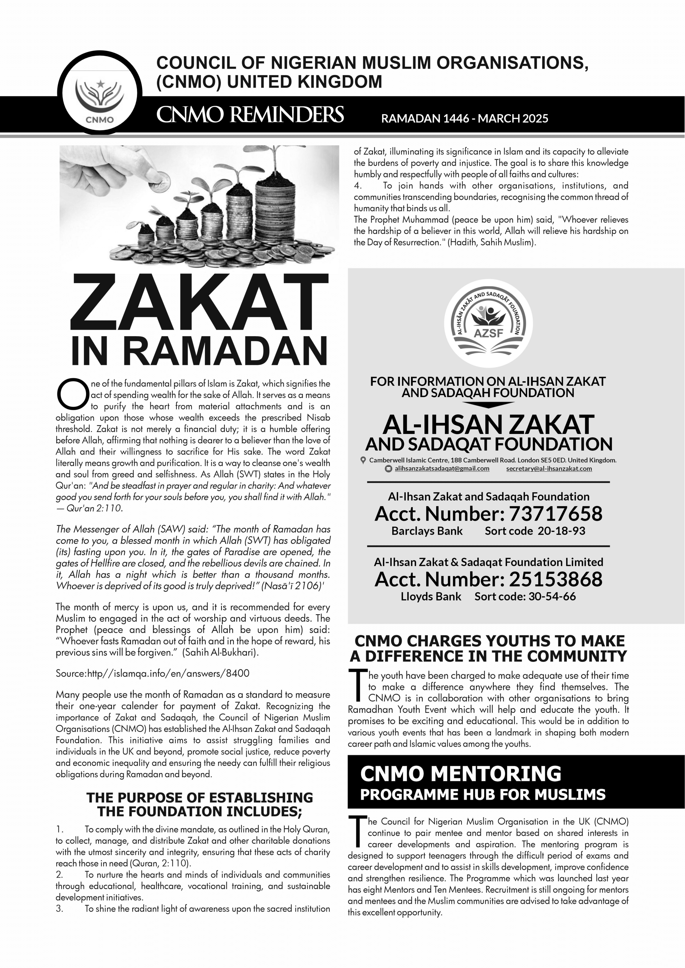 CNMO Newsletter Issue 1